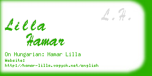 lilla hamar business card